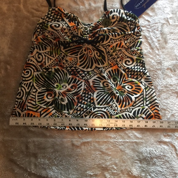 Ocean Dream Signature Underwire Tankini Top - Picture 5 of 13